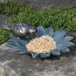 Sunflower Bird Feeder Bronze