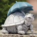 Turtle w/Umbrella Statue Pudgy Pals
