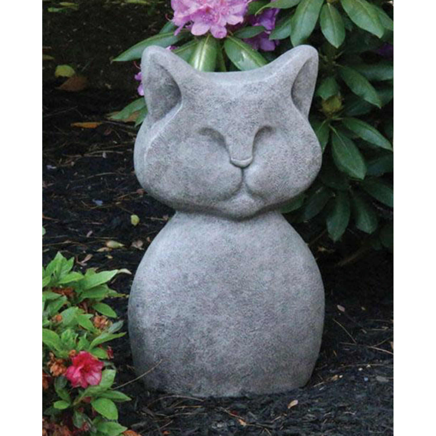 Massarelli Stone Contemporary Cat Statue