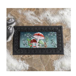 Woodland Winter Mushroom Sassafras Switch Mat