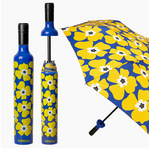 Vinrella Wine Bottle Umbrella Nikki On Blue
