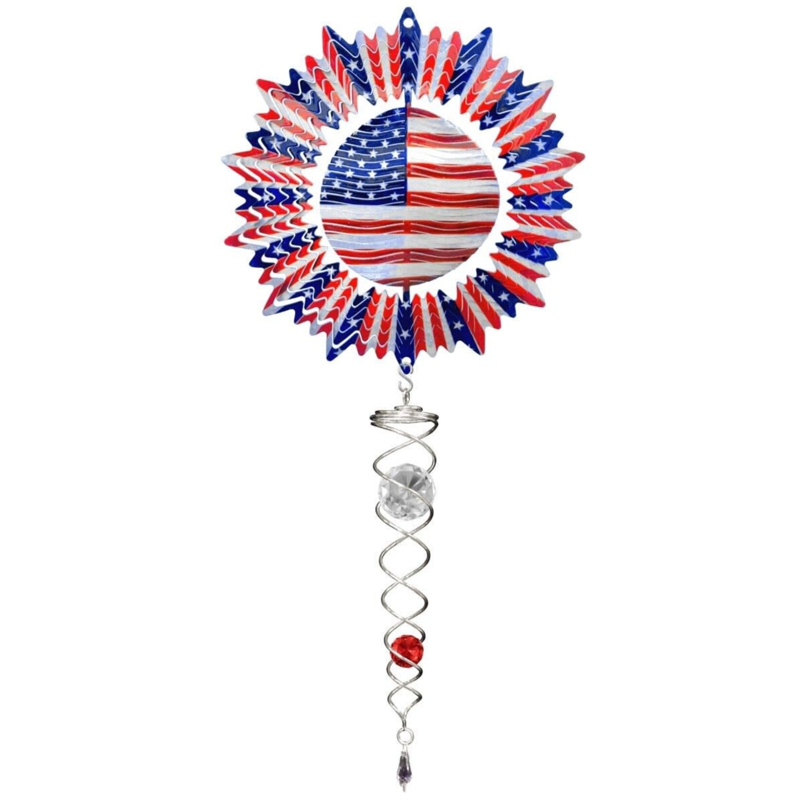Spiral US Flag Mini Spinner
