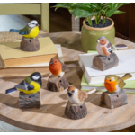 Resin Birds Motion Activated