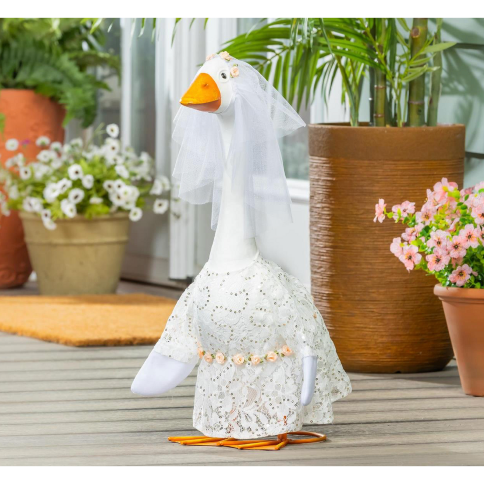 Porch Goose Outfit, Bride