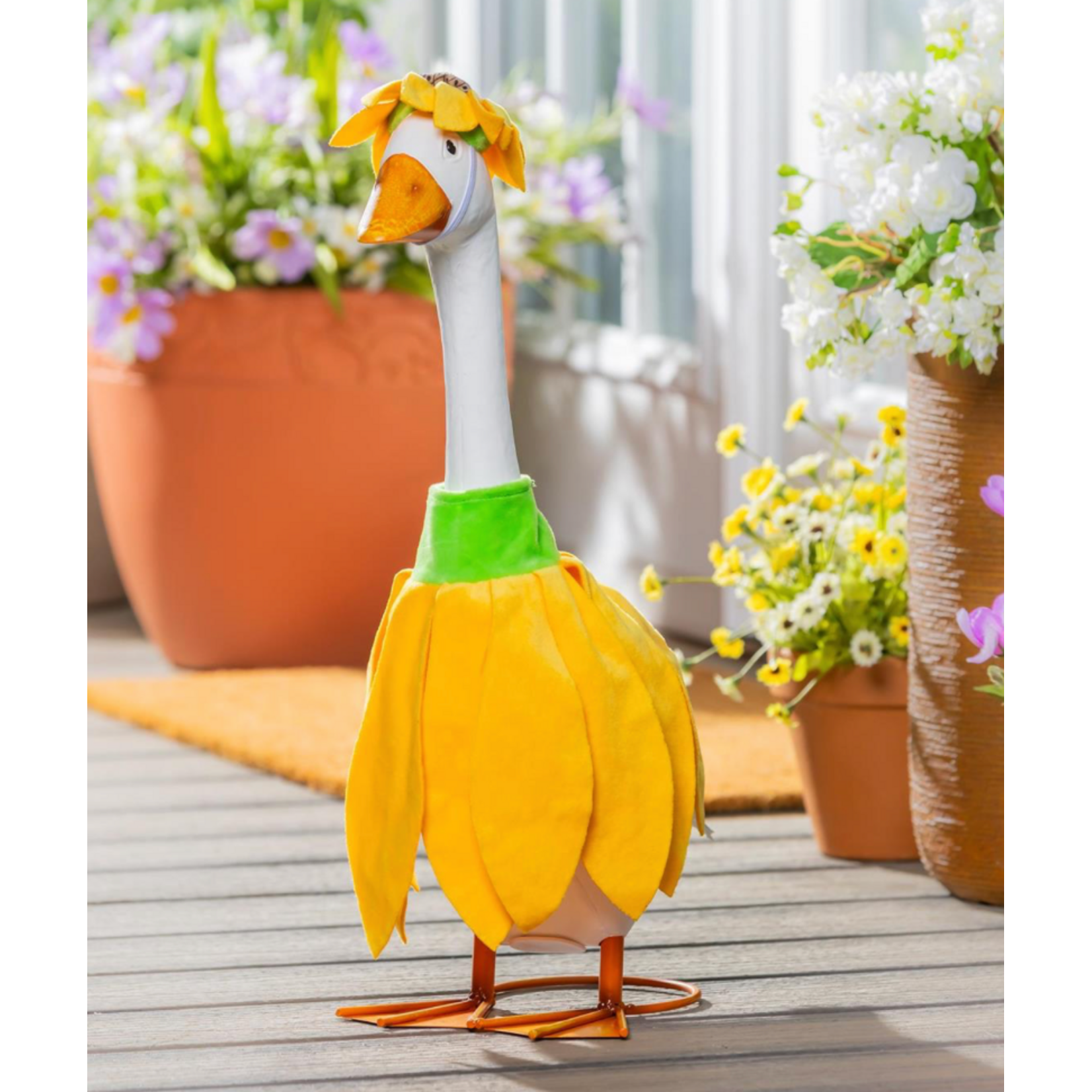 Porch Goose Outfit, Sunflower Radiance