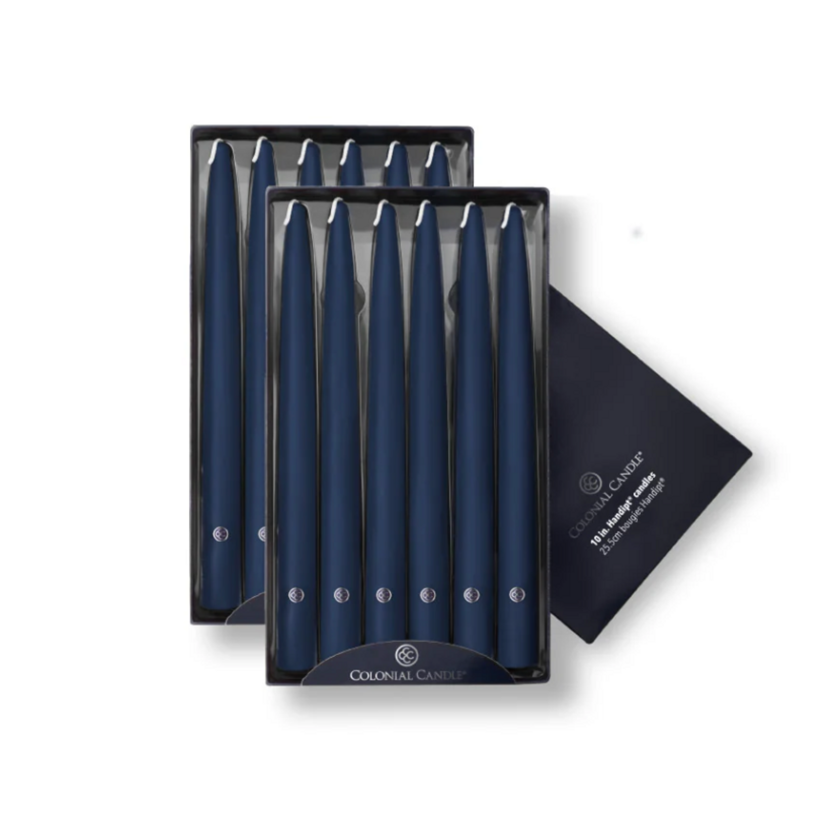 Colonial Candle 10" Indigo Handipt Tapered Candle