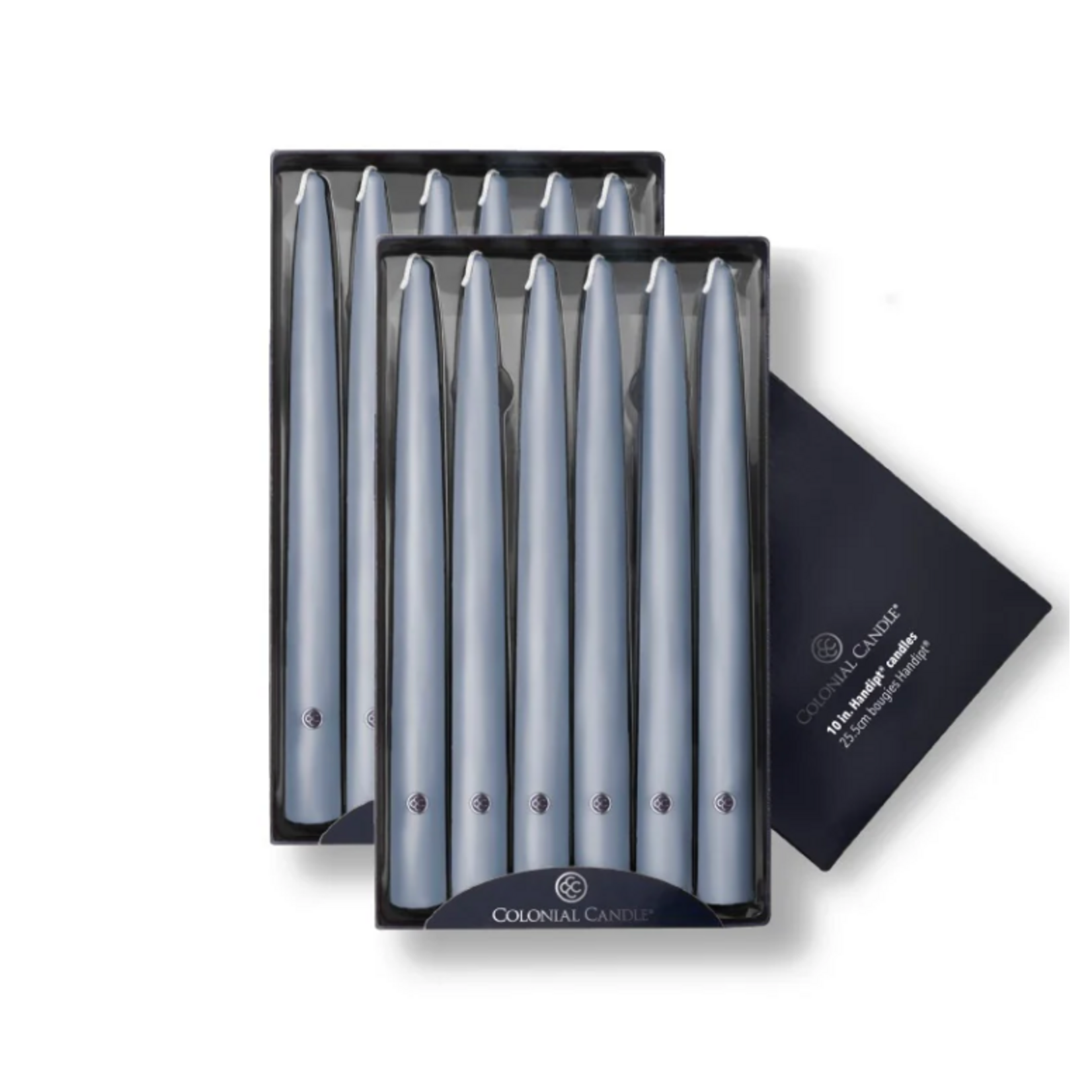 Colonial Candle 10" Wedgewood Handipt Tapered Candle