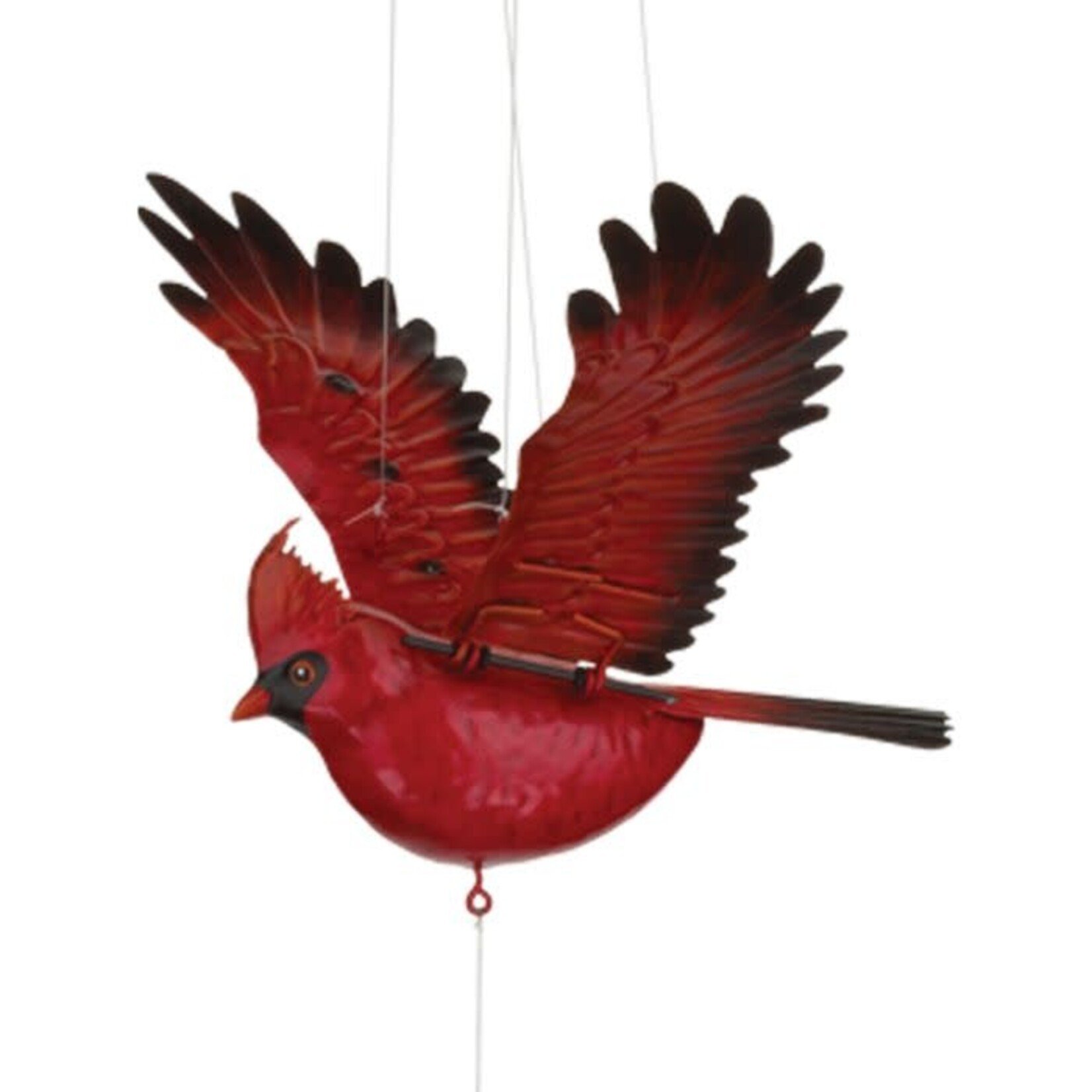 Flying Bird Mobile - Cardinal
