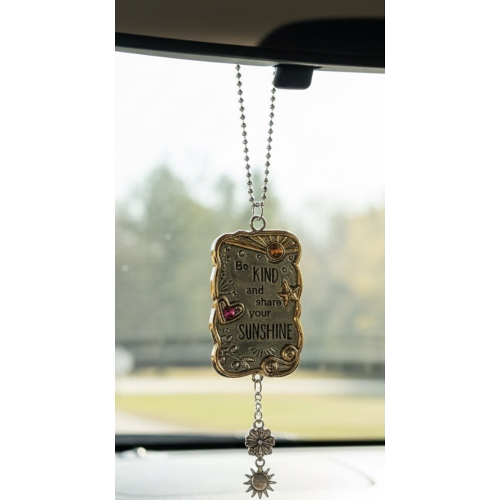 Ganz Be Kind and Share Your Sunshine Car Charm