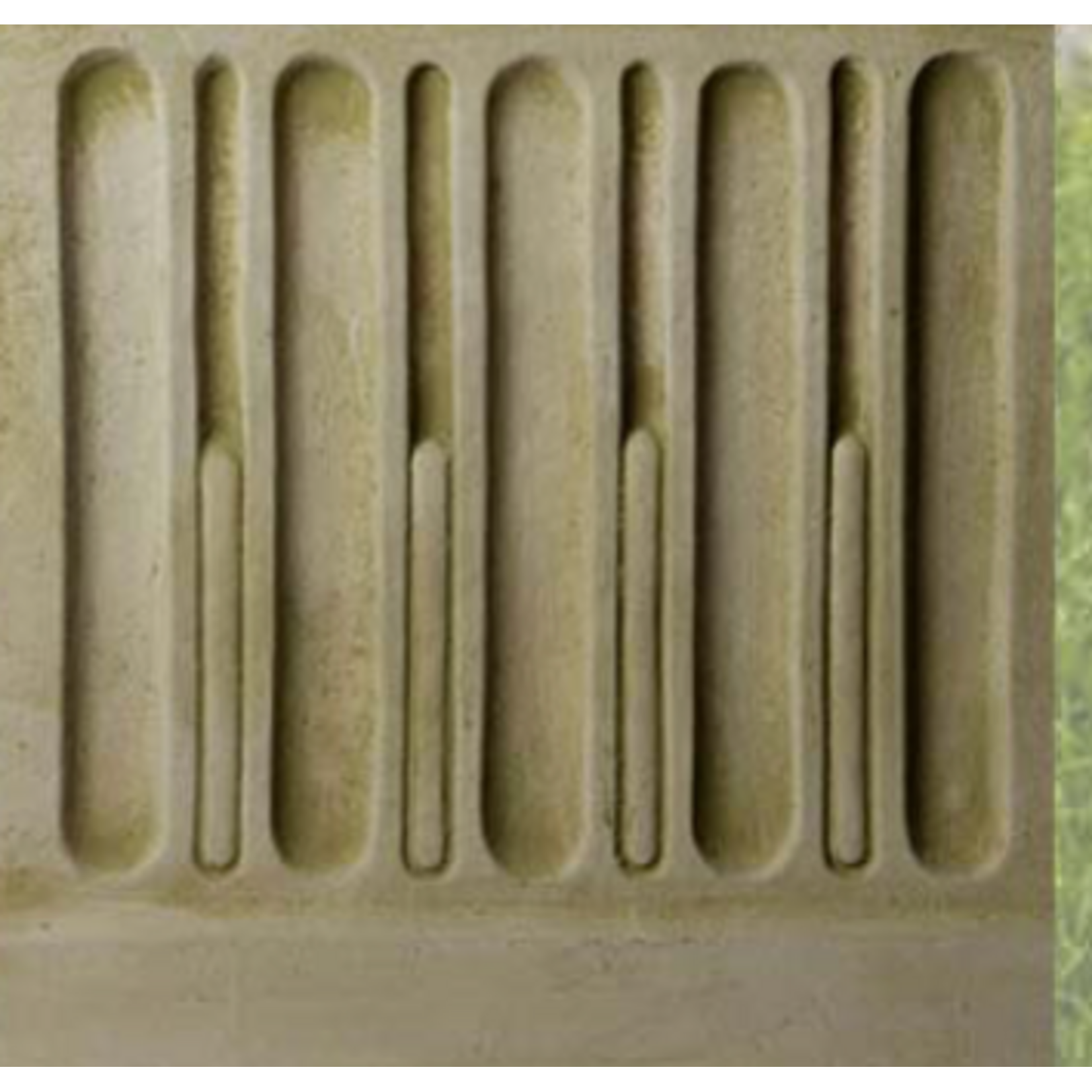 Campania Sunflower Birdbath in Moss Color (see color swatch in photos)