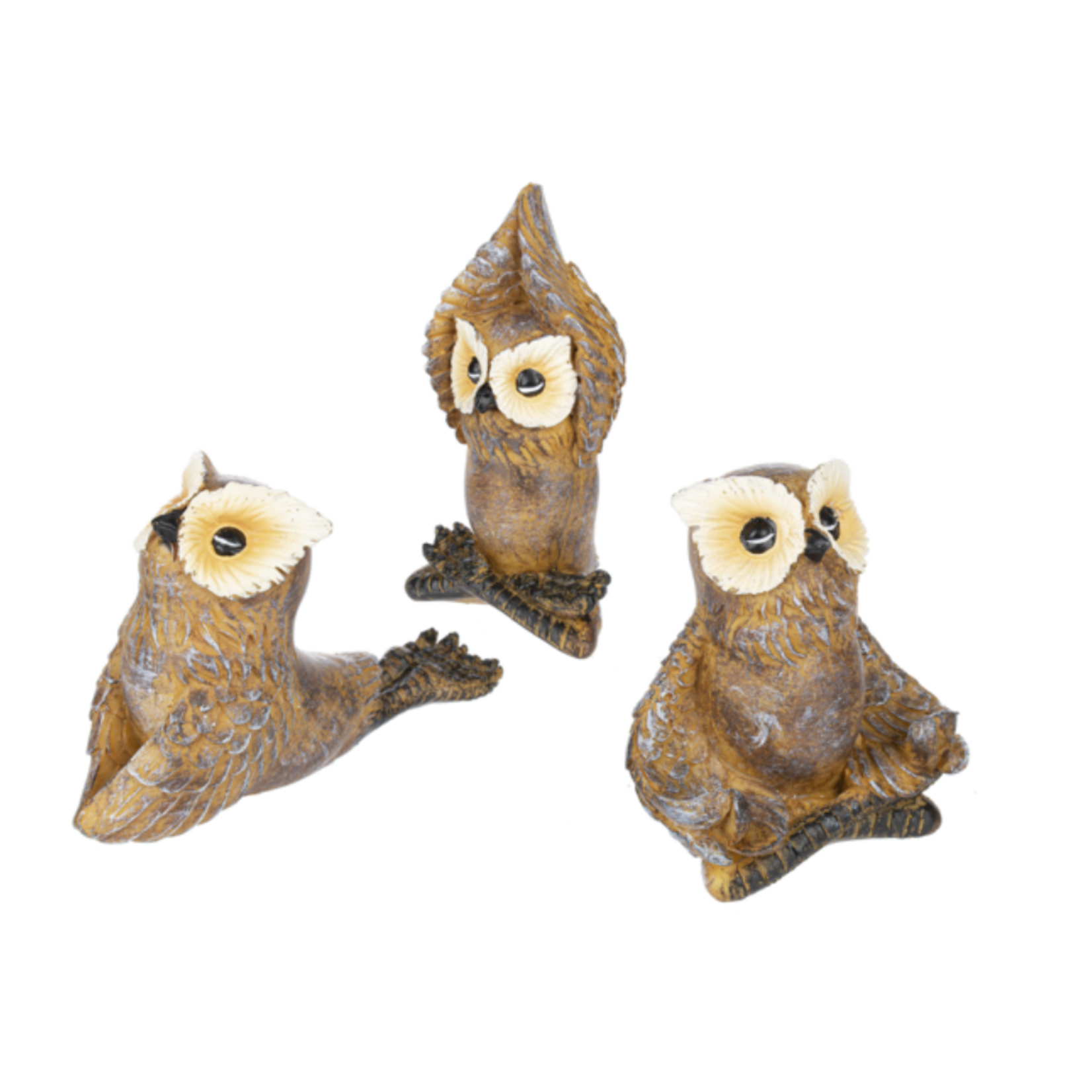 Ganz Yoga Owls-3 Poses to Choose from (sold Individually)