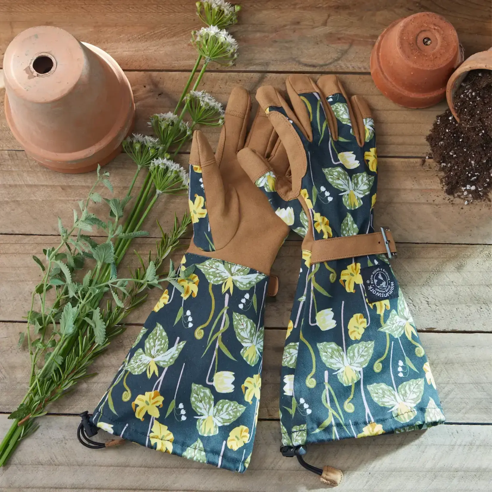 Arm Saver Gloves - Woodland Garden Small