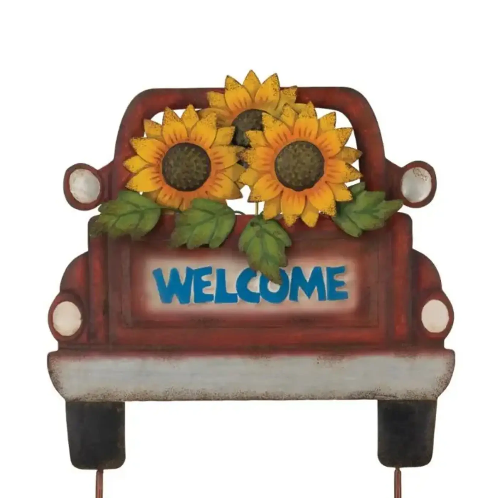 Regal Art & Gift Sunflower Garden Stake-Truck