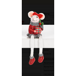 Santa's Little Helper Shelf Sitter Girl