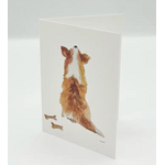 Melissa Hyatt Corgi Watercolor Mini Dog Enclosure Card & Envelope