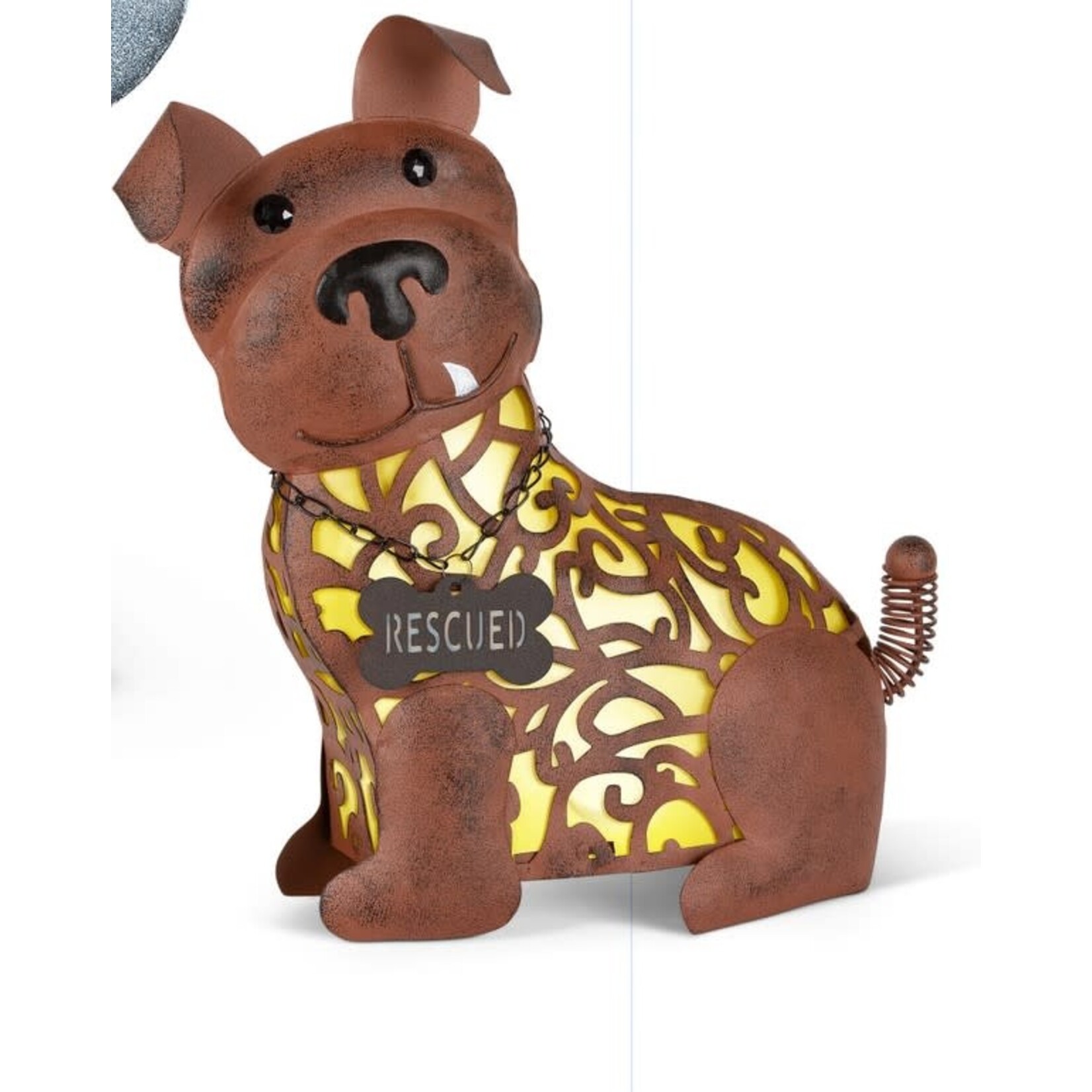 Solar Metal Rescue Pet Dog