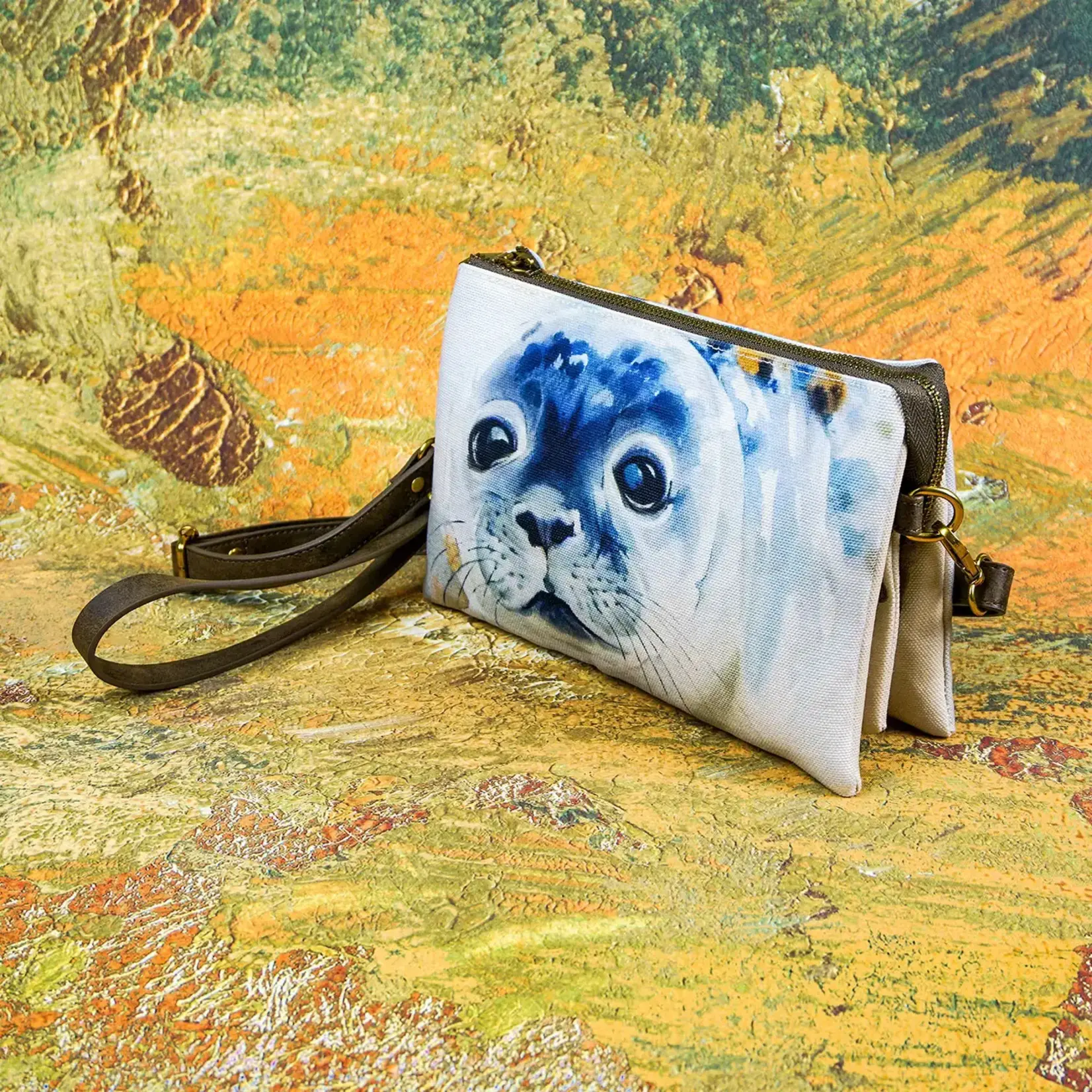 Cute Seal Crossbody Handmade Bag