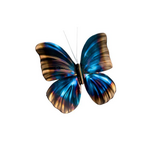 T.I. Designs Butterly Wall Decor-Blue Morpho
