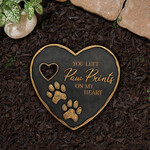 Paw Prints Garden Stone