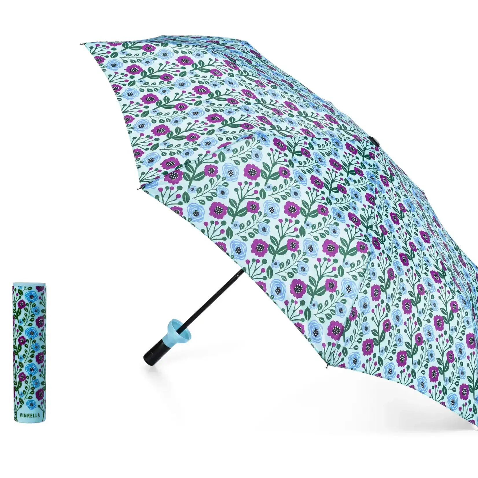Floral Fantasy Bottle Umbrella