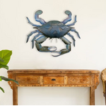 T.I. Designs Blue Crab Wall Art-XL