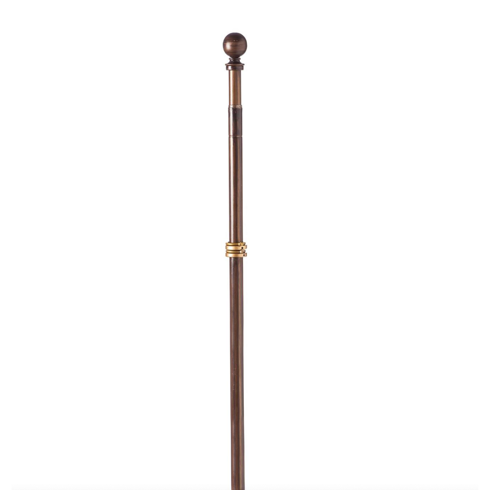 Bronze Extendable Metal House Flag Pole