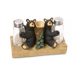 Demdaco Bear Salt & Pepper with Toothpick Holder