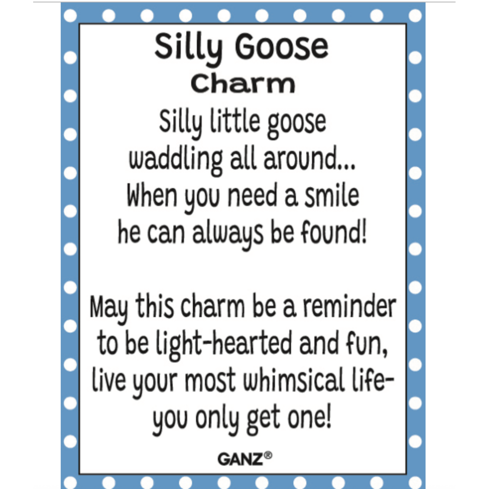 Ganz Silly Goose Charms