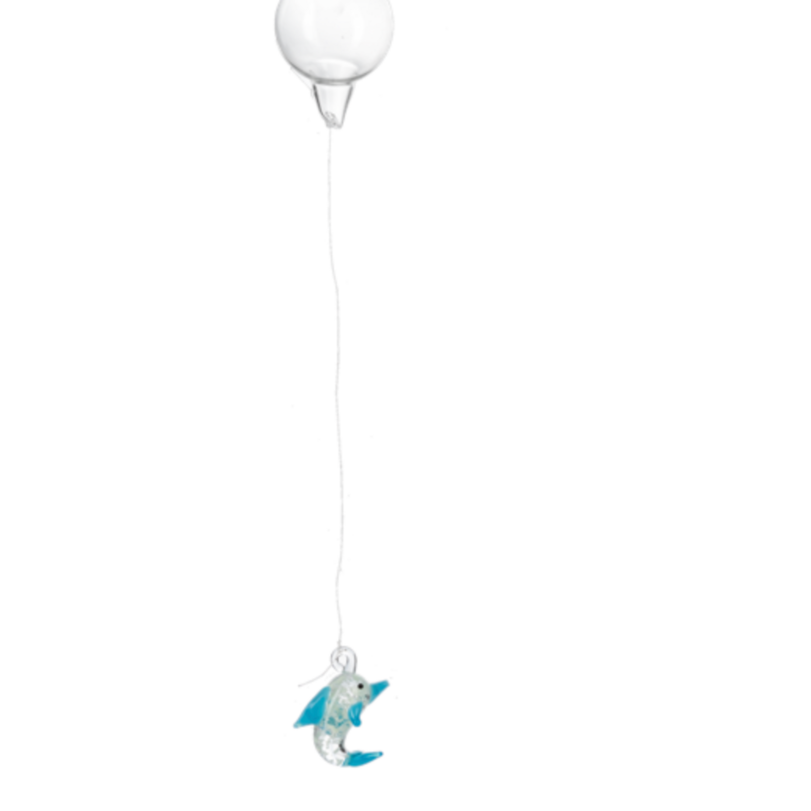 Ganz Floating Glow in Dark Glass Sea Figures
