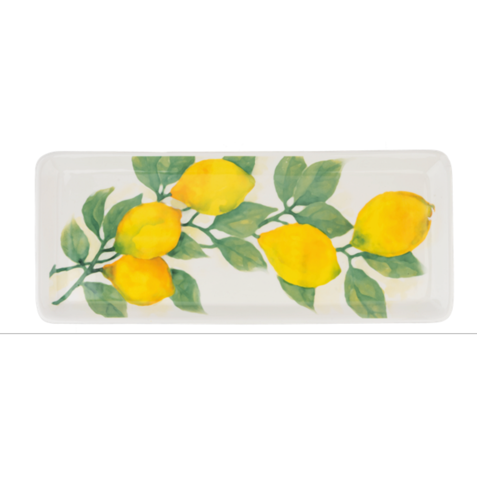 Ganz Lemon Tray Dolomite-Ceramic