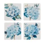 Ganz Hydrangea Coaster Set 4pc