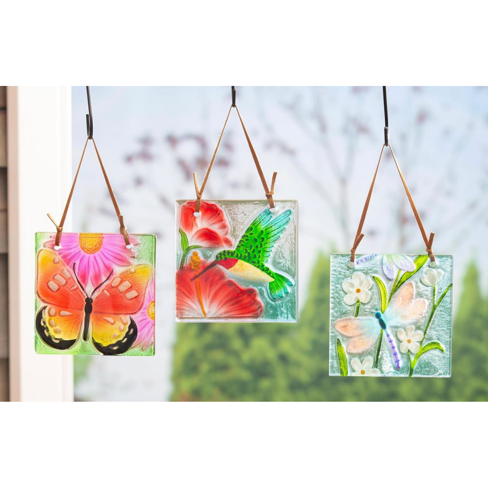 Garden Suncatchers- Hummingbird, Dragonfly & Butterfly