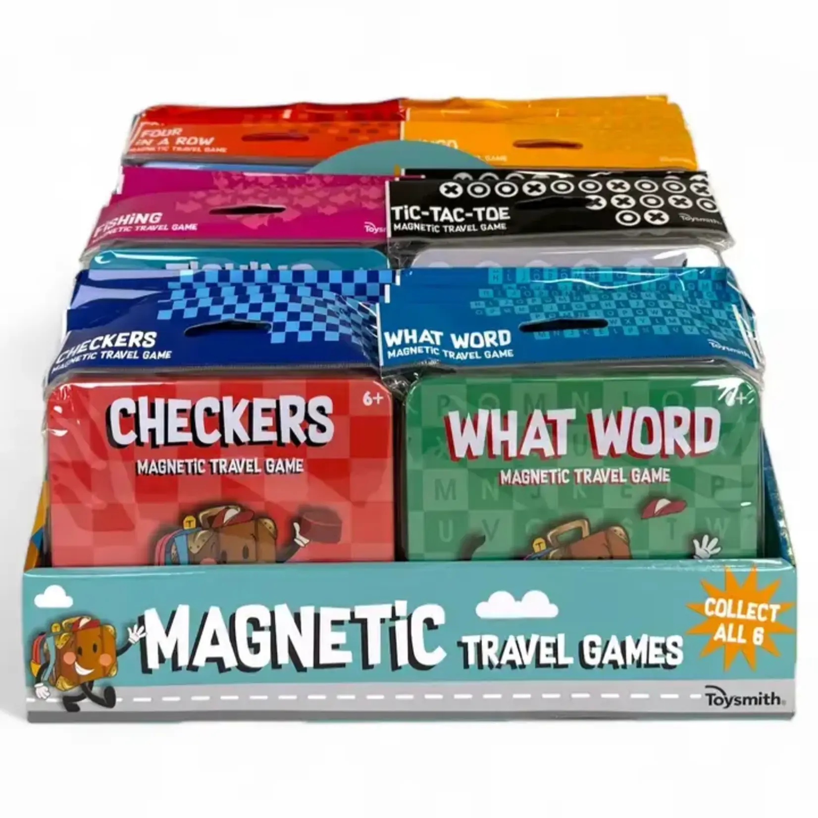 Magnetic Travel Games - 6 Varieties