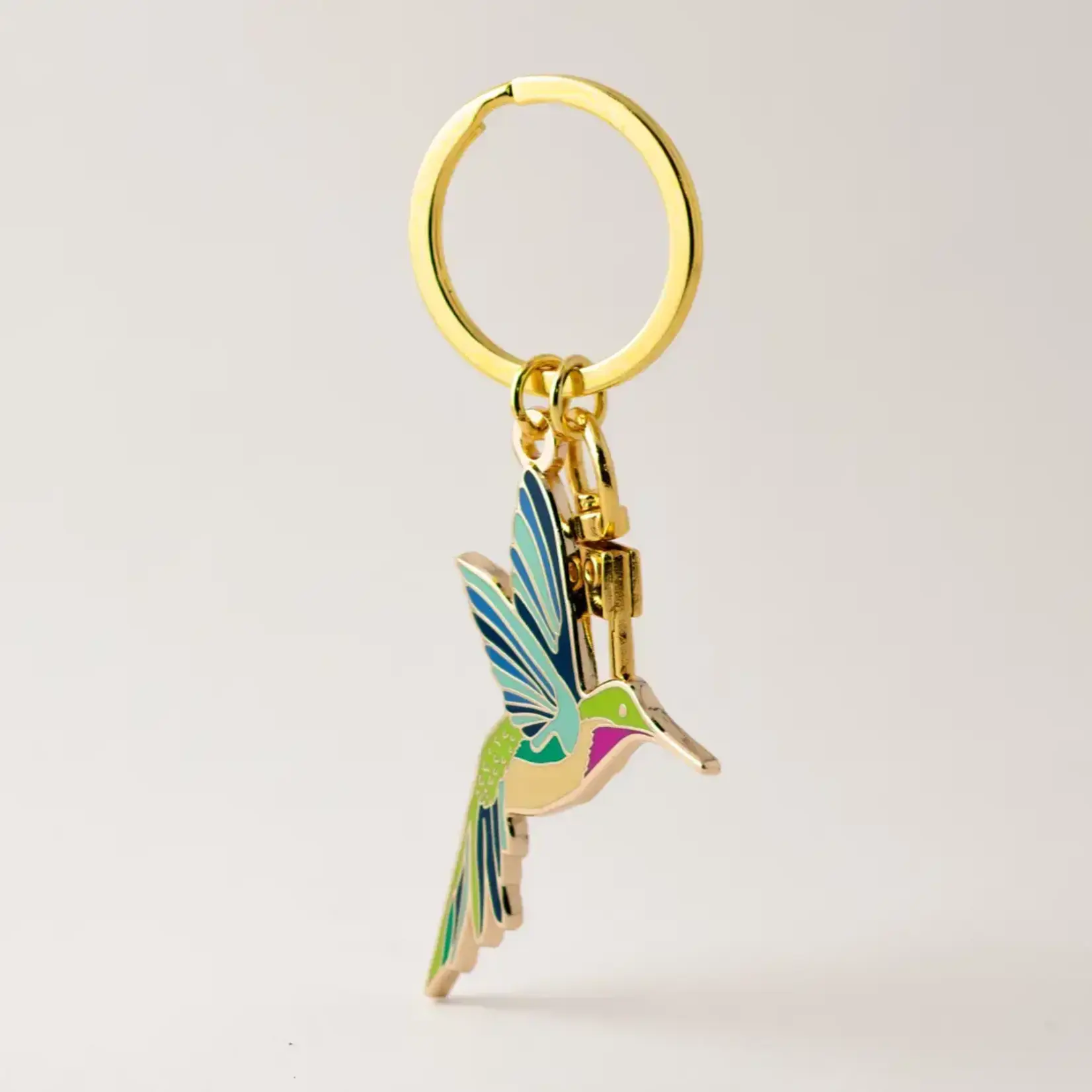 Hummingbird Keychain Bag Charm