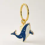 Whale Keychain Bag Charm