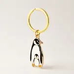 Penguin Mom & Baby Keychain Bag Charm