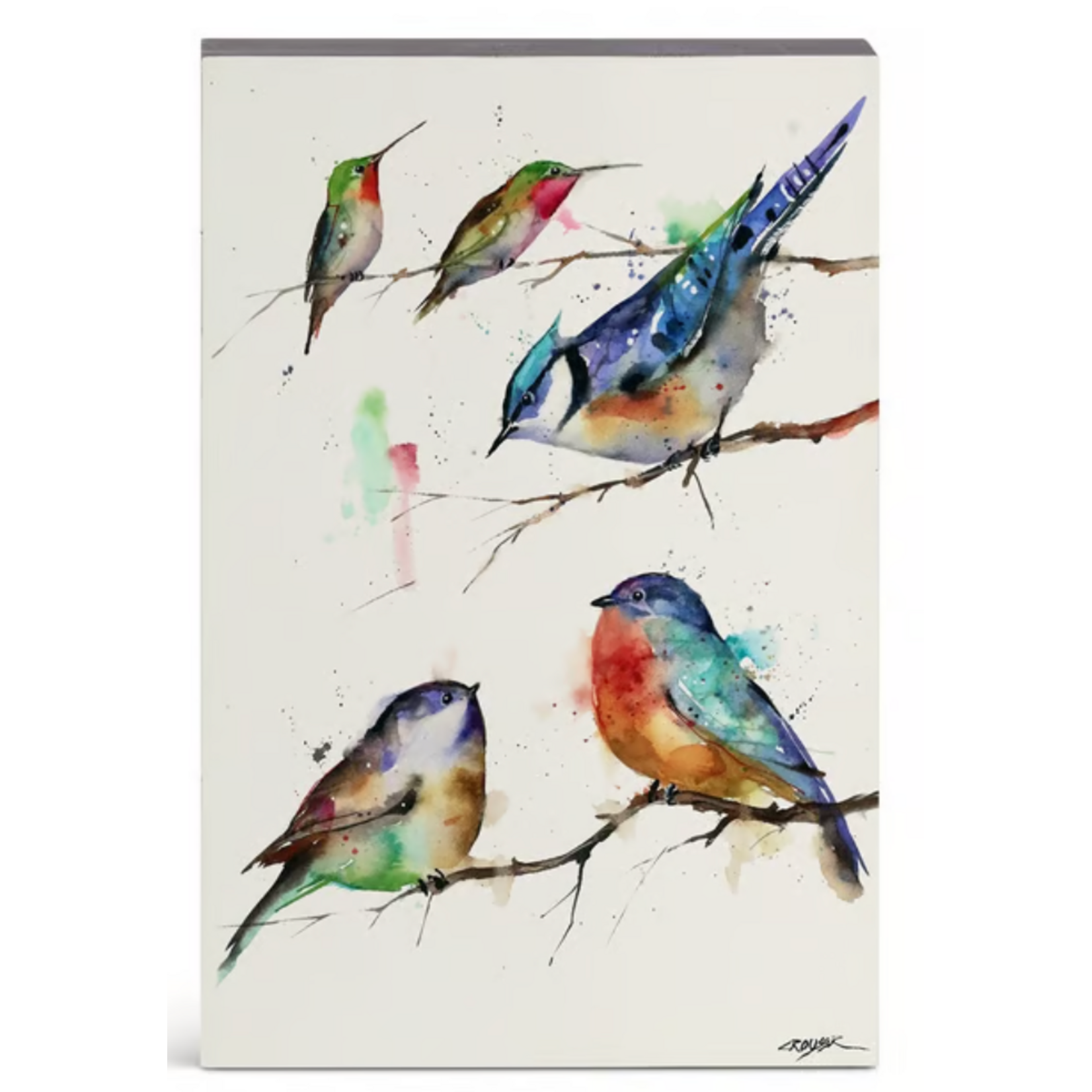Dean Crouser Birds on a Limb Wall Art - 12x8