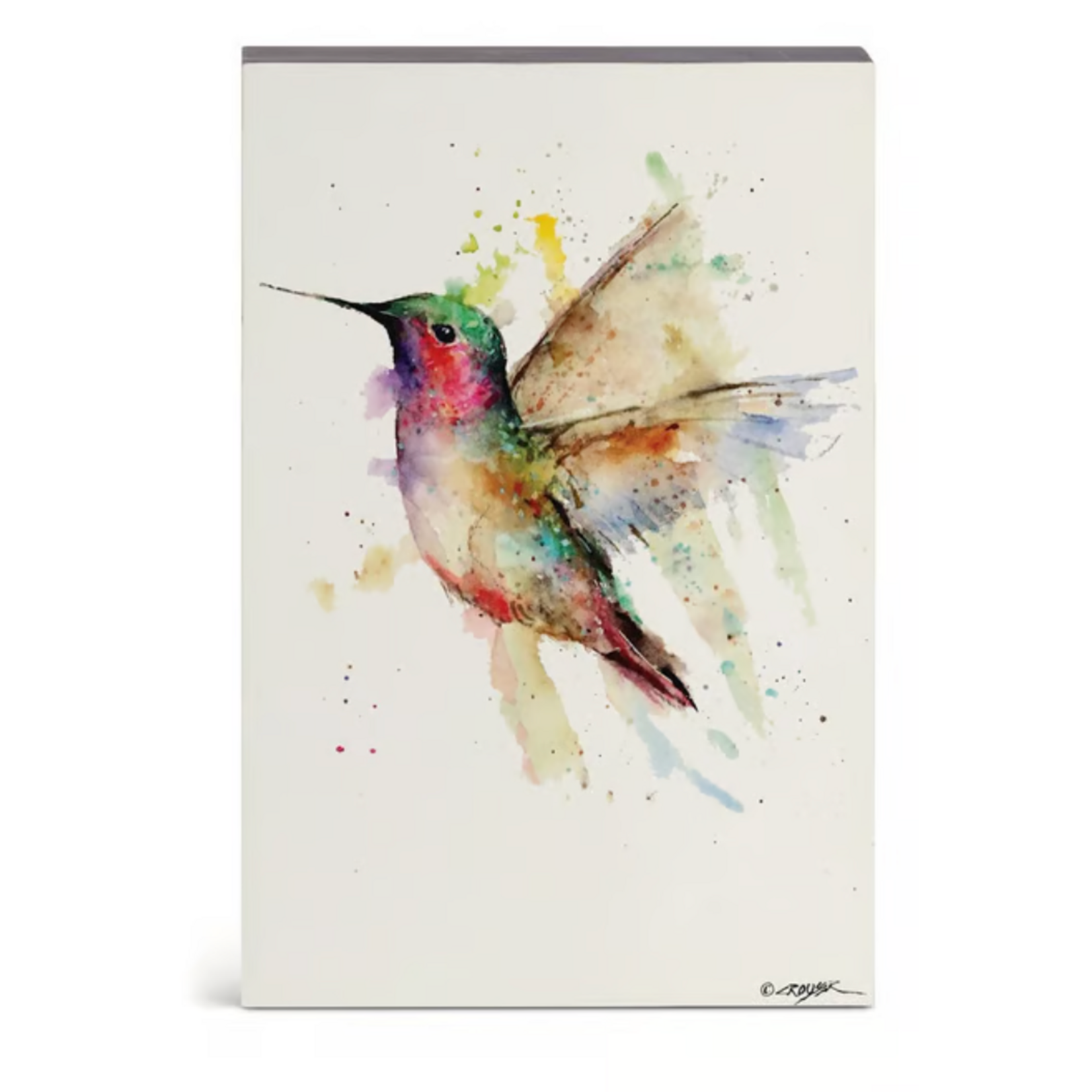 Dean Crouser Hummingbird Wall Art - 12x8 by Dean Crouser