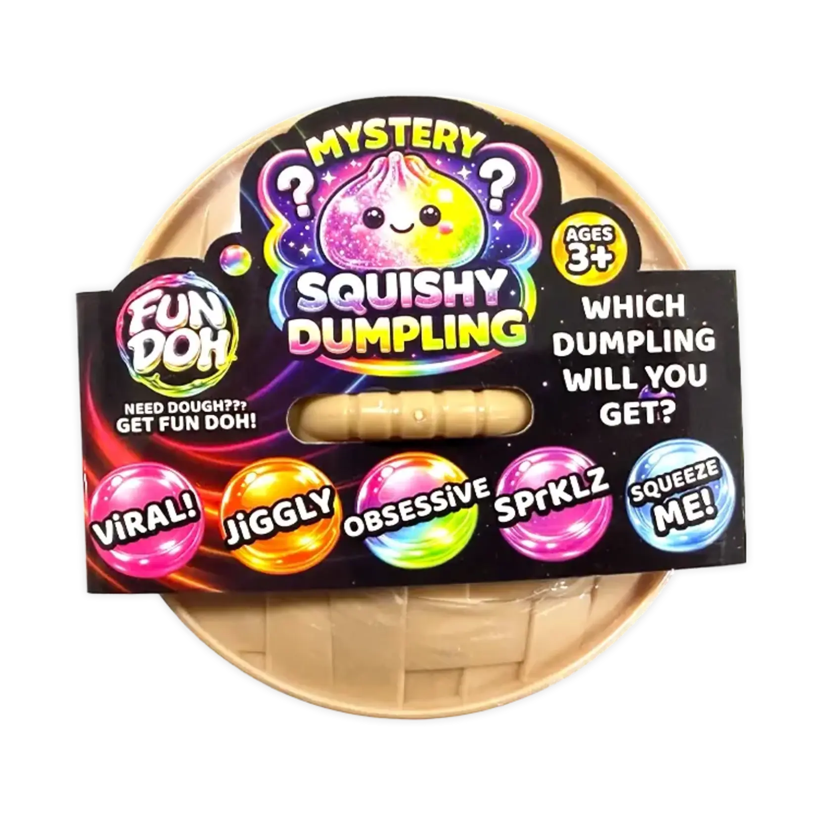 Fun Doh Mystery Dumpling Squishies - Ultra Rare Collection