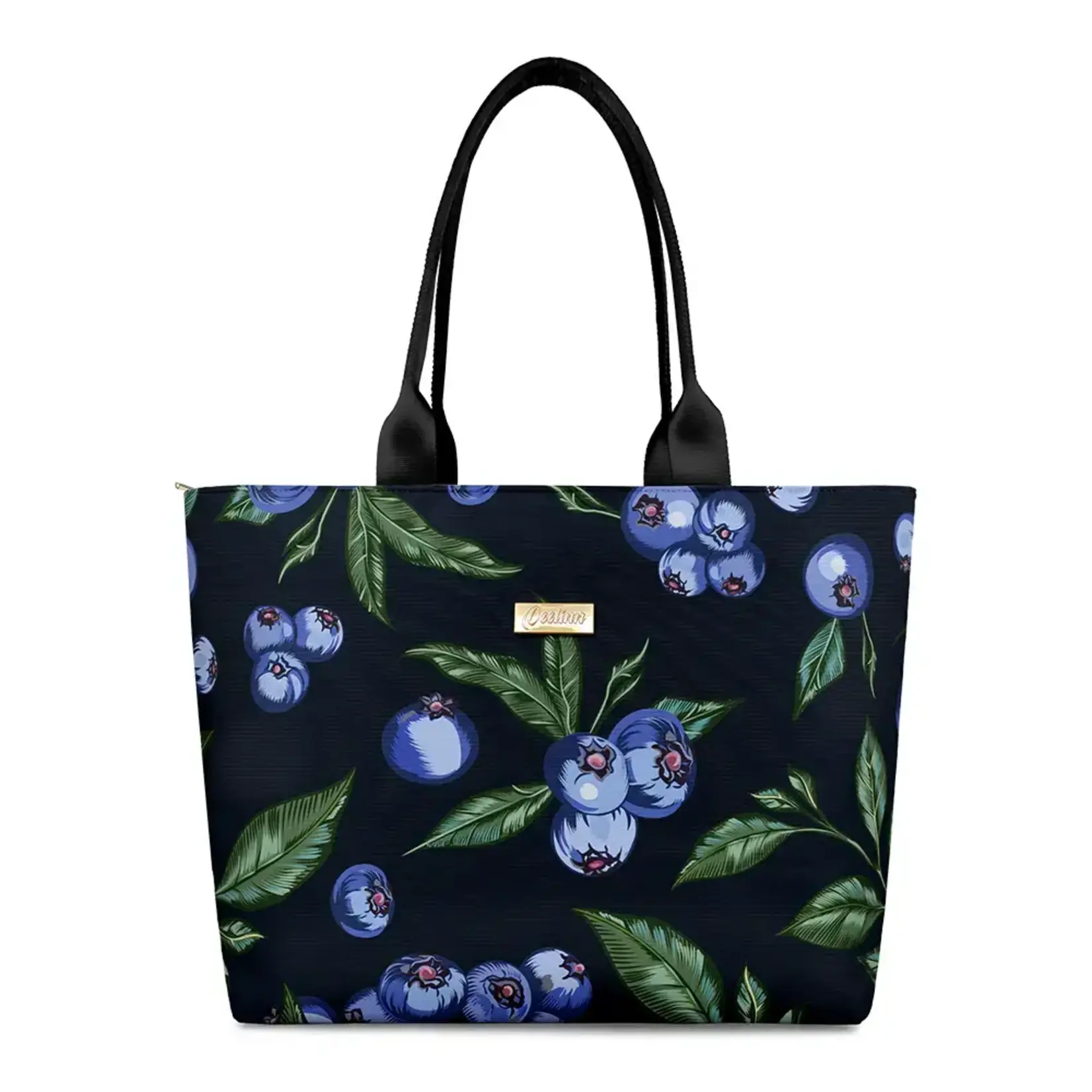 Midnight Blueberries Tote Bag