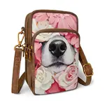 Anngoti Dog Nose Cellphone Sling Bag