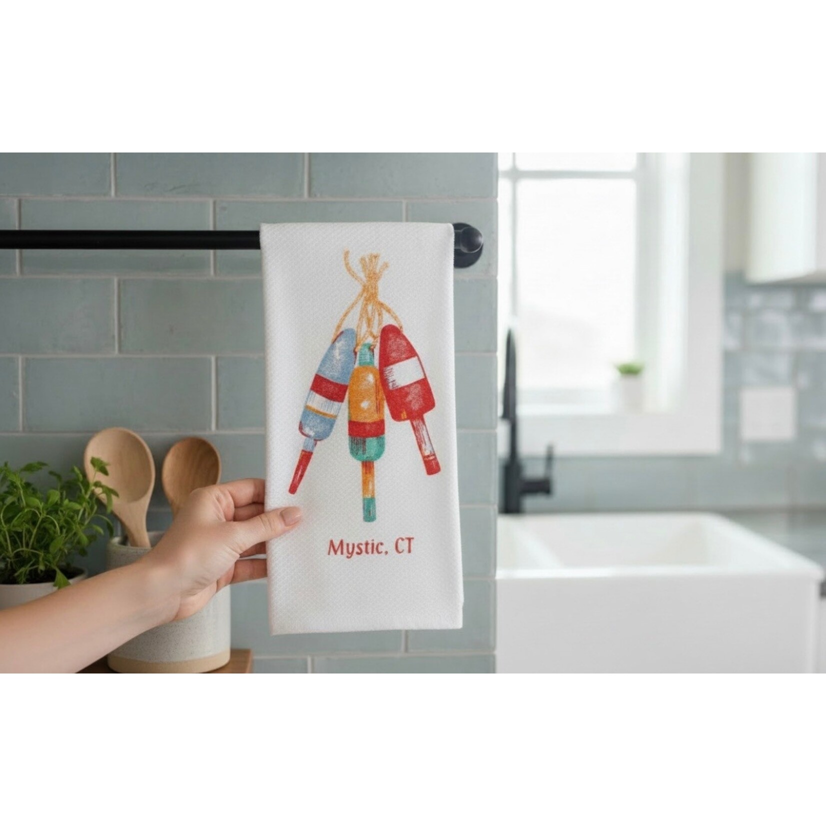 Kay Dee Mystic Hand Towels with Buoy