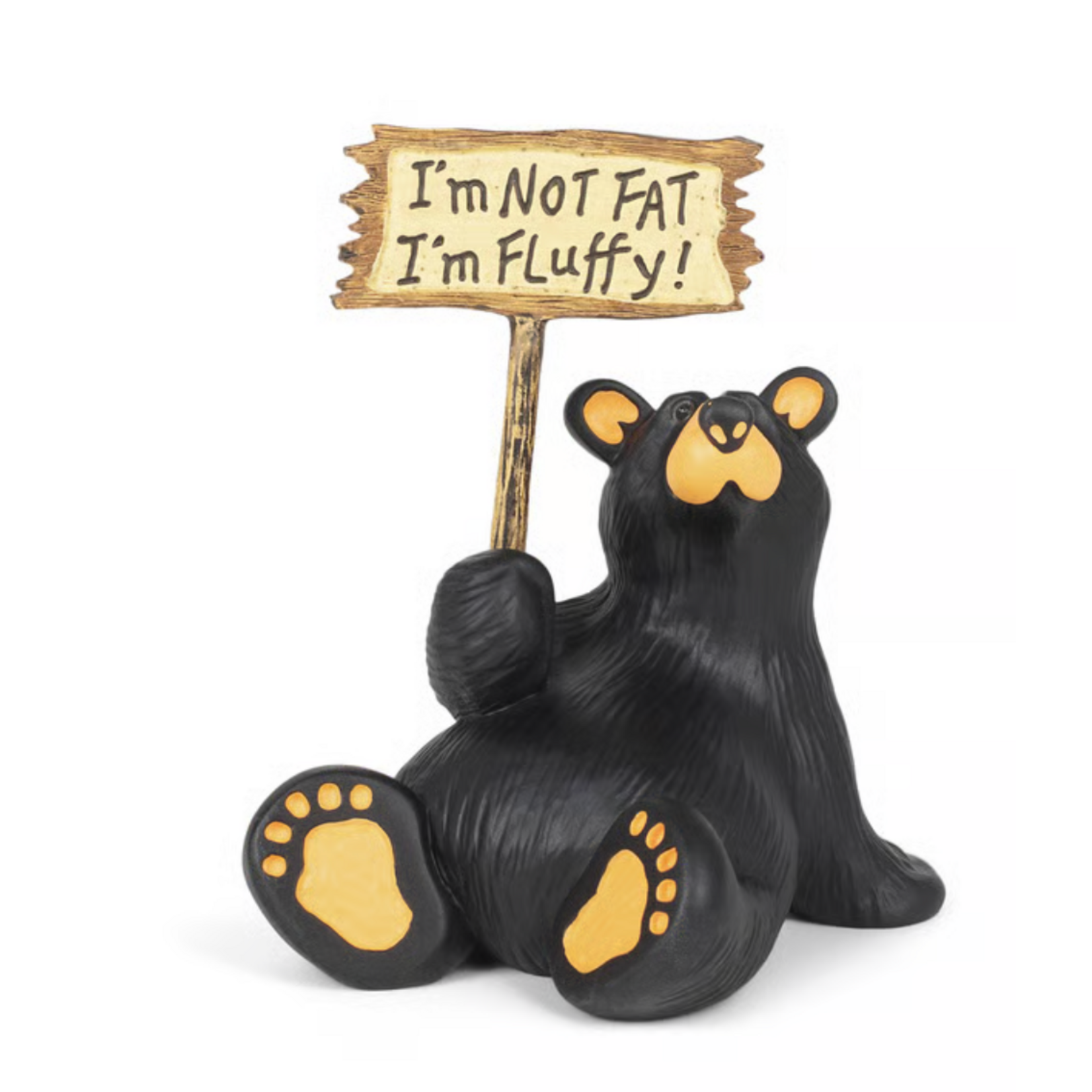 Jeff Fleming I'm Fluffy Figurine by Jeff Fleming