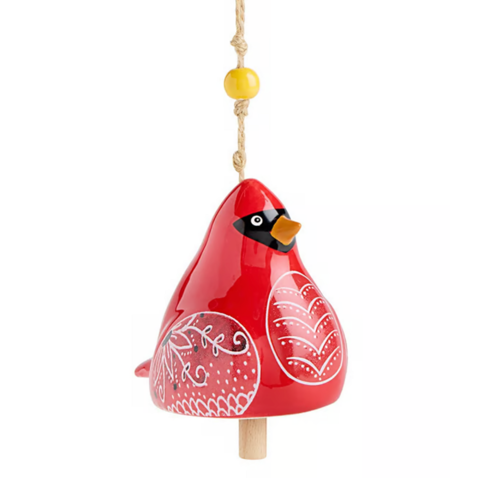 Demdaco Cardinal Bird Song Mini Bell - 3x4in