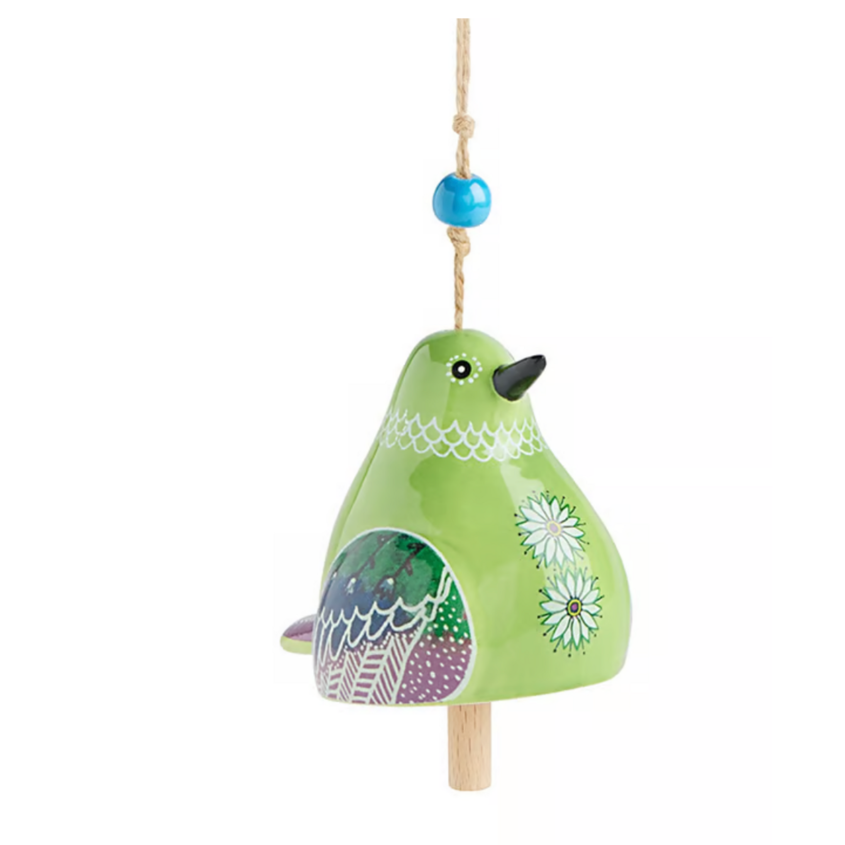 Demdaco Hummingbird Bird Song Mini Bell - 3x4in