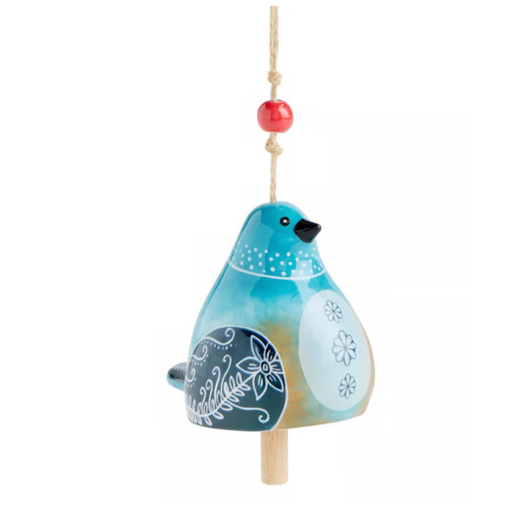 Demdaco Bluebird Bird Song Mini Bell - 3x4in