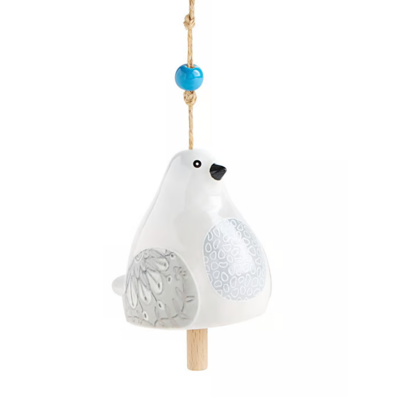 Demdaco Dove Bird Song Mini Bell - 3x4in
