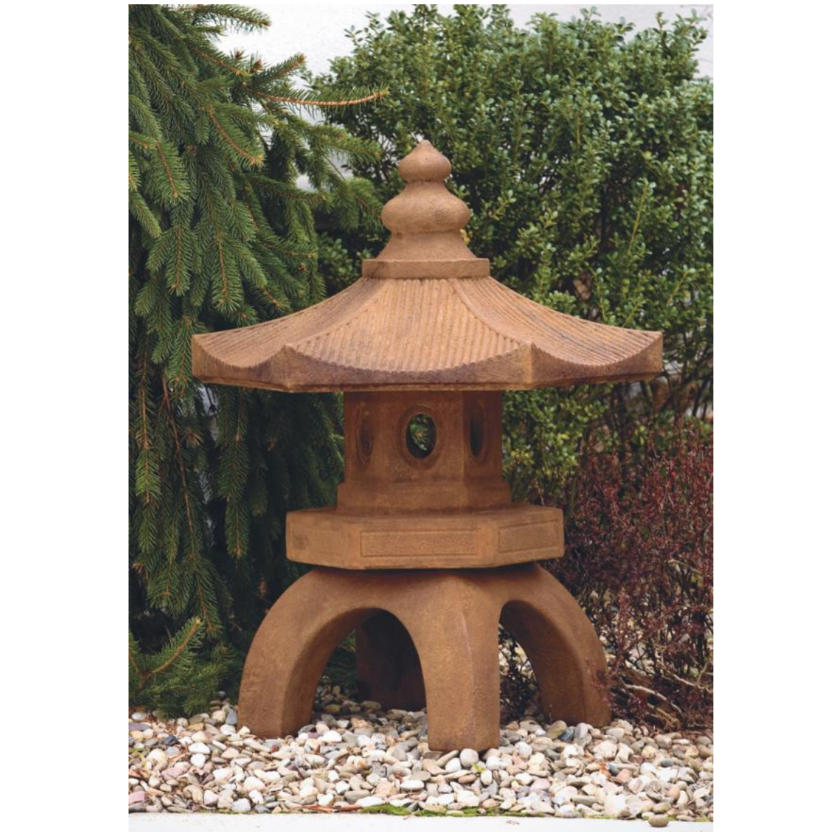 Massarelli Stone 35" Bamboo Pagoda