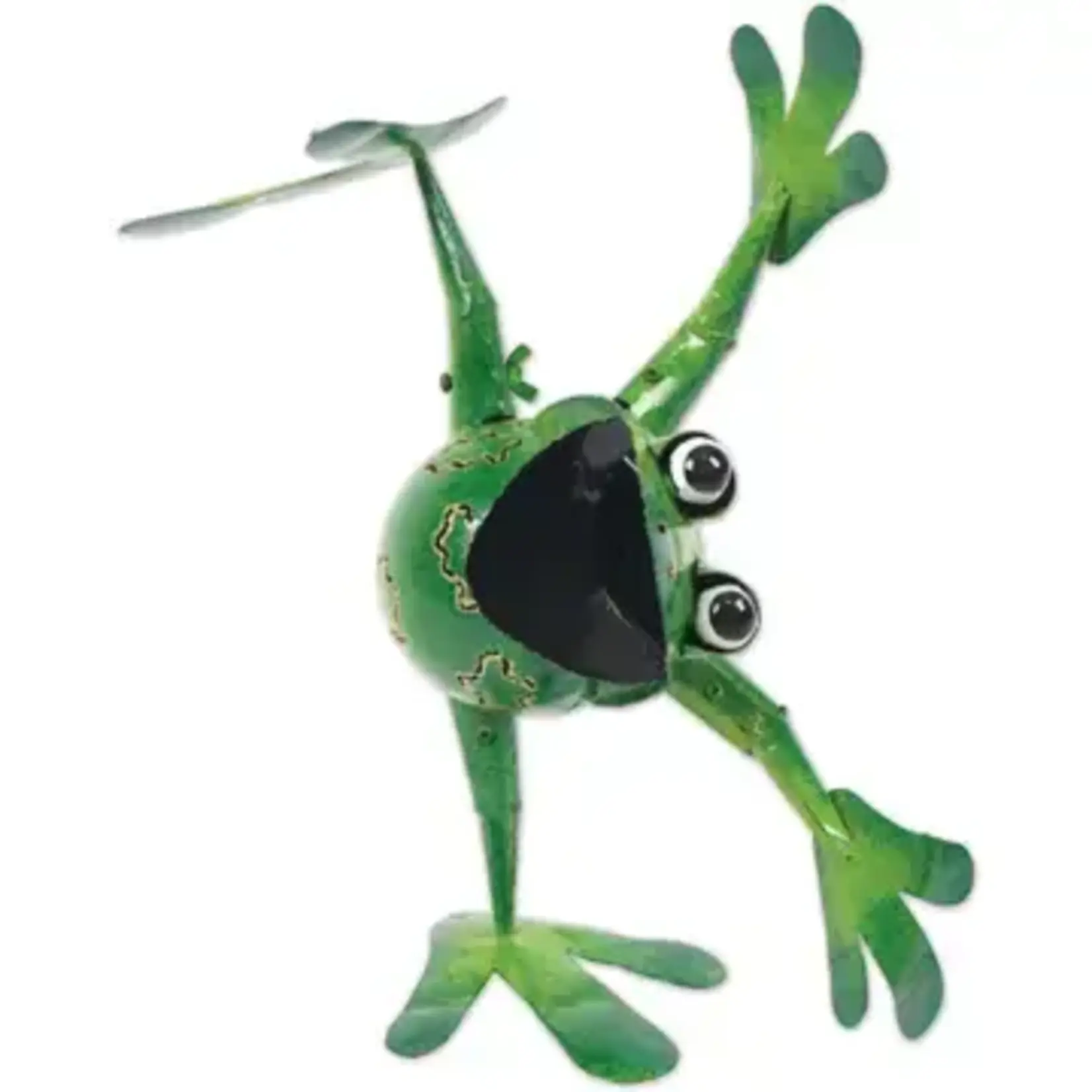 Atom Frog Sculpture