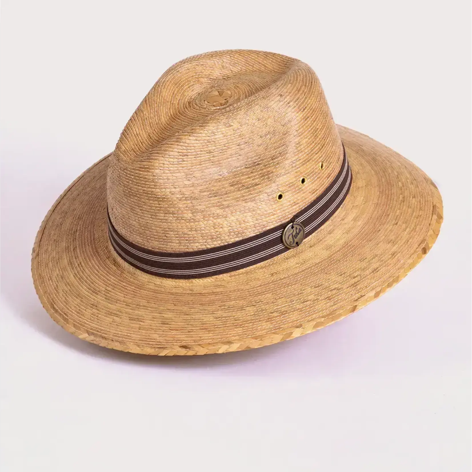Clark Hand-Woven Palm Straw Sun Hat